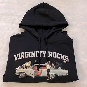Danny Duncan Virginity Rocks Hoodie, Size: Small, Color: Black
